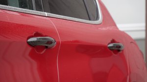 Alfa Romeo Stelvio Exterior Door Handle Set - Carbon Fiber
